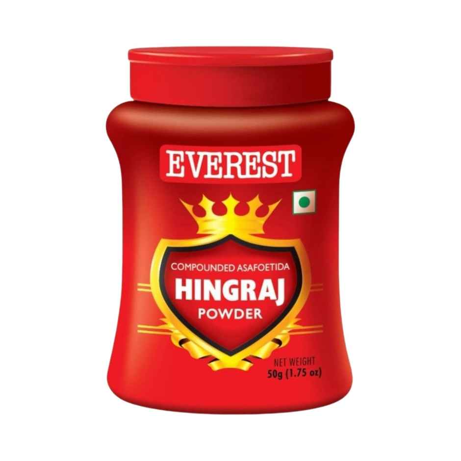Everest Hingraj Powder 50g | Compounded Asafoetida for Vegetarian Cooking & Digestion