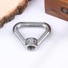 M8 M10 M12 M14 M16 M20 M24 304 Stainless Steel Triangle Lifting Eye Nut Trapezoid Thread Rings Fit For Handle Bolts