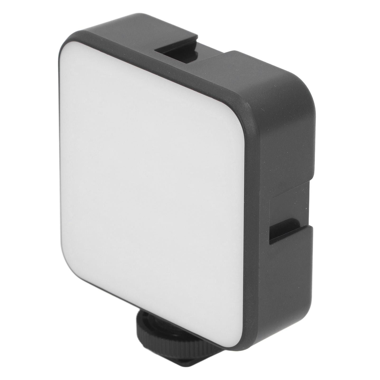 

RGB Video Light Full Color RGB LED Camera Light with 3 Cold Shoe Mounts 2500K‑9000K 1200mAh Rechargeable Portable