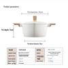 CateMaker Maple Series Hexagonal Double-Ear Soup Pot