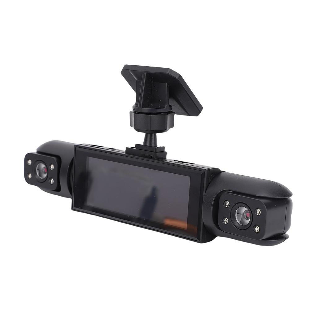 Dash Cam with Rear View Camera 1080P 170 degrees  Wide Angle 4 Channel Car Dashboard Camera for Driving Record Accidents