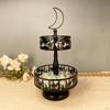 Stand Organizer Pastry Decor Display Holder Dessert Storage Two-Layer Serving Tray for Holiday Party