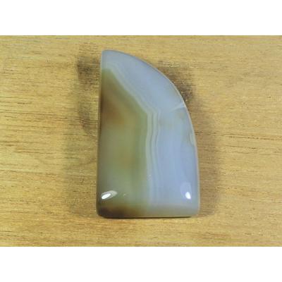 129Cts. Natural Botswana Agate Fancy Cabochon Loose Gemstone 25X49X11MM A-95