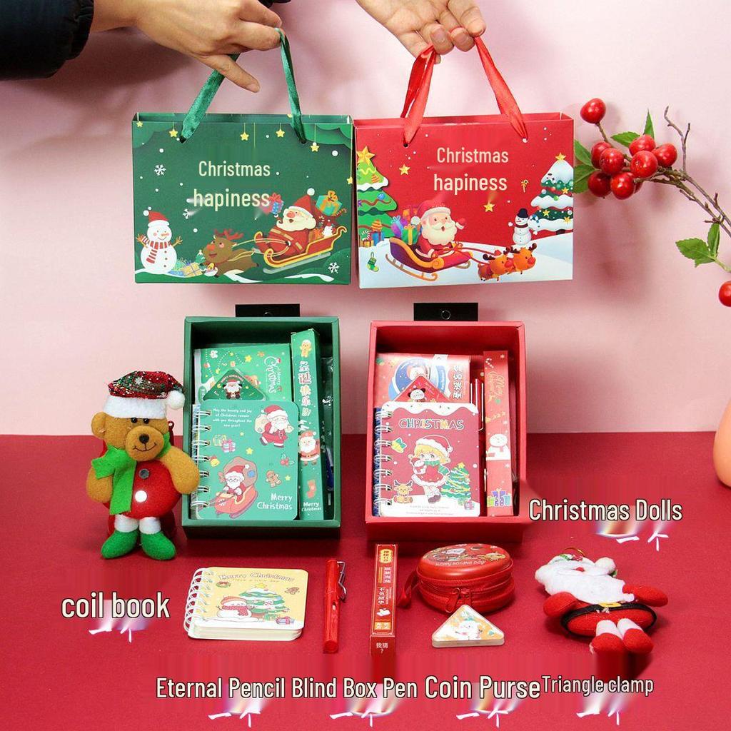 Children's Holiday Gift Box: Stationery & Greeting Cards Set