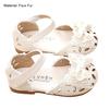 1 Pair Girl Sandals Sweet Bow Knot Soft Hollow-out Design Children Shoes for Summer
