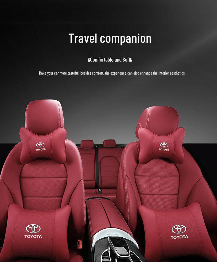 Toyota Corolla & Vios Car Neck and Lumbar Support Pillow Set