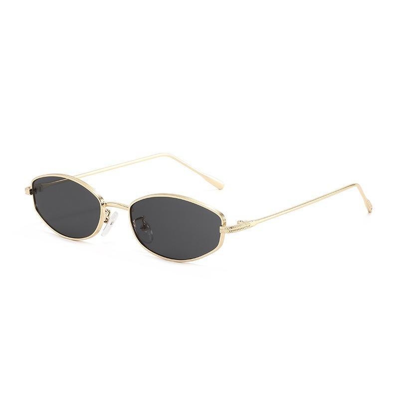 

Small Square Sunglasses Women Luxury Metal Frame Sunglasses Men Retro Small Frame Punk Glasses Outdoor Driving Sunglasses UV400