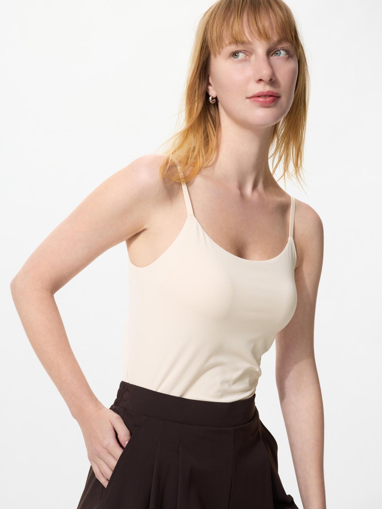 Uniqlo Airism Bra Camisole 30 NATURAL/WOMEN