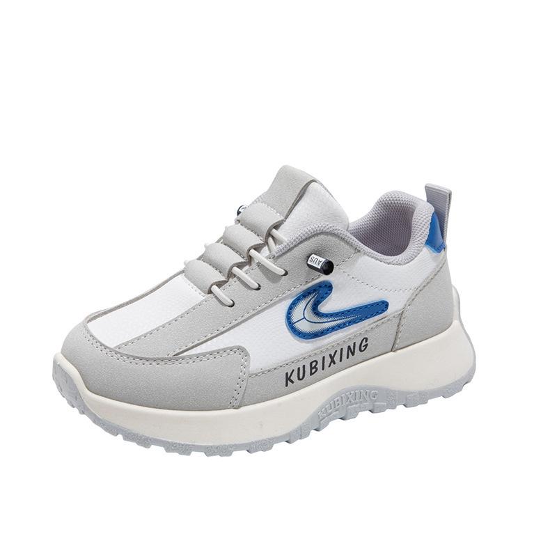 Men s 2026 Spring Slip-On Trendy Dad Shoes: Casual, Thick-Soled, Breathable, Comfortable Sports Footwear. 27 - 16.9cm серый