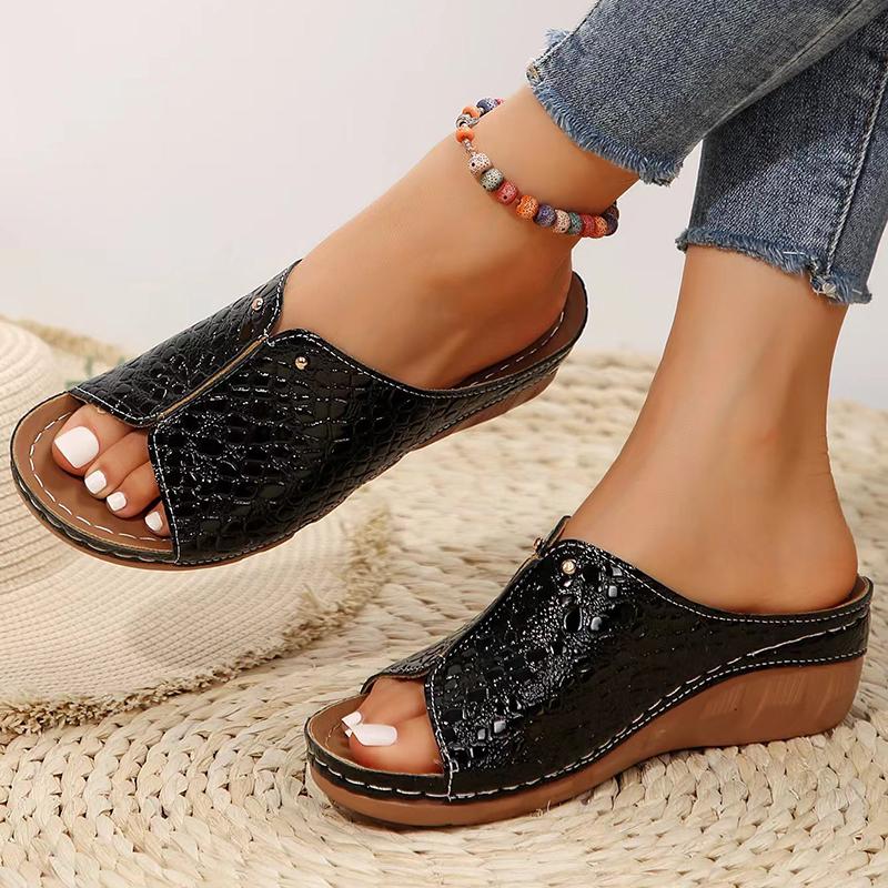 Fashion Women Sandals Shoes Summer Fashion Wedge Women's Shoes Breathable Women's Sandals Slide Party Female Footwear Sandalias Mujer