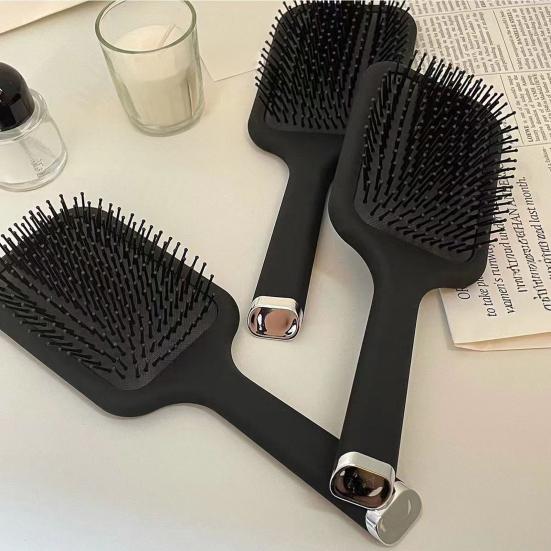 Portable Hair Paddle Brush Anti-static Soft Bristles Scalp Massage Airbag Comb Men Women Hair Styling Detangling Brush