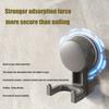 Luxury Suction Cup Hooks, Double-Hook Style No-Drill Vacuum Suction Cup Easy to Install Kitchen Storage Hooks Or Bathroom Storage Hook