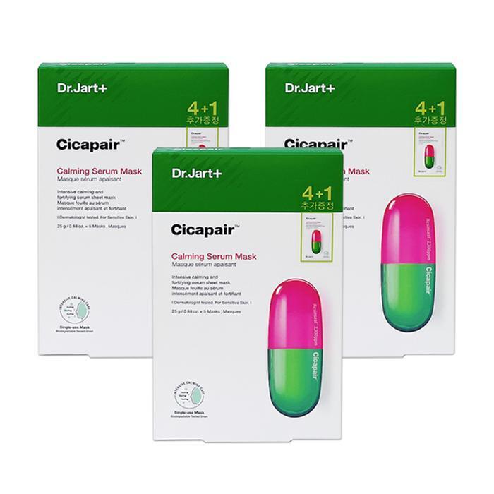

Dr. Jart Mask Pack Calming Serum Mask 3 Boxes (31545945) 3 boxes