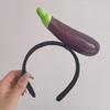 Funny Radish & Cabbage Vegetable Hair Clip Headband
