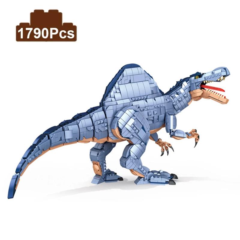 Jurassic Park Dinosaurier Welt Bausteine Tyrannosaurus Rex Ziegel Sets Brachiosaurus Jungen Spielzeug Kinder Weihnachtsgeschenke
