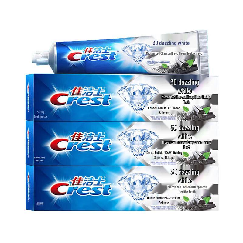 Зубная паста Crest 3D White Micro Charcoal