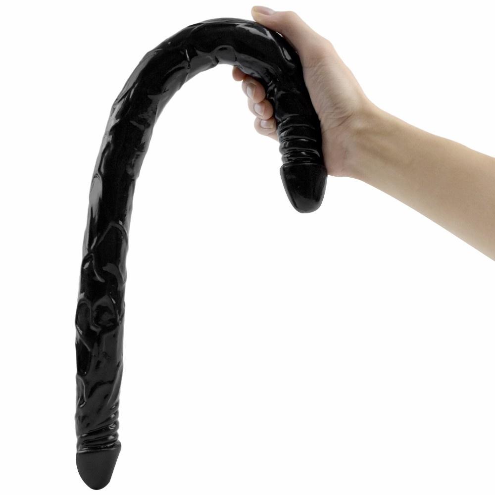 Giocattoli del sesso per adulti Doppio dildo Spina anale Pene realistico Pegging Dominatrice Masturbatore per donna BDSM Uomini Strumenti sexy