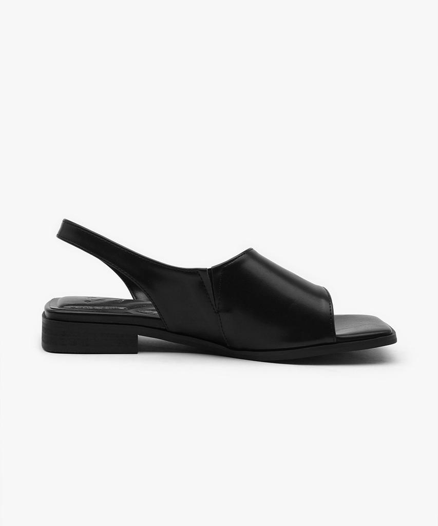 Sappun Kaira Square Side Open Sandals (2Cm)