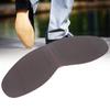 Leather Shoes Outsoles Rubber Anti Slip Forefoot Sole Flat Shoes Repair Half Sole Pad (Yellow)