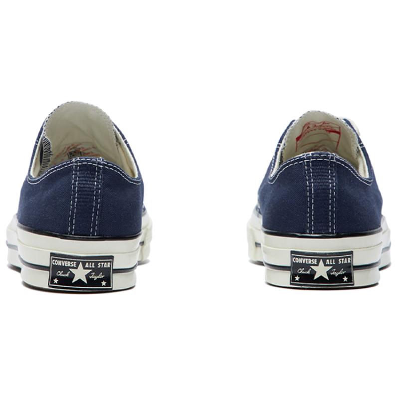 Converse Chuck 70 Chuck Taylor All Star Three-Star Casual Abrasion Resistant Waterproof Low-Top Canvas Shoes Unisex Dark Blue
