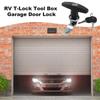 T Handle Door Lock Zinc Alloy Garage Door Locking Kit With 2 Keys Secure Lock Replacement Parts For Toolboxes Vehicle Toolboxes