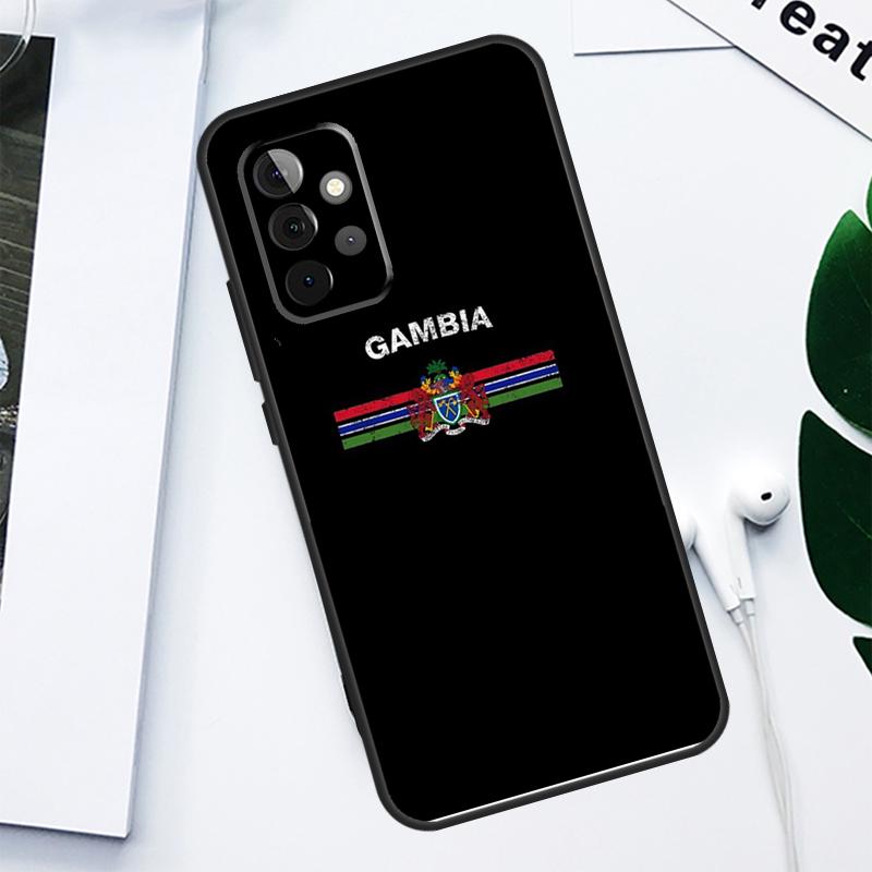 

Gambia Flag For Samsung Galaxy A34 A54 A14 A55 A35 A15 A53 A33 A13 A05 A06 A16 A22 A32 A52 Phone Case Samsung A15