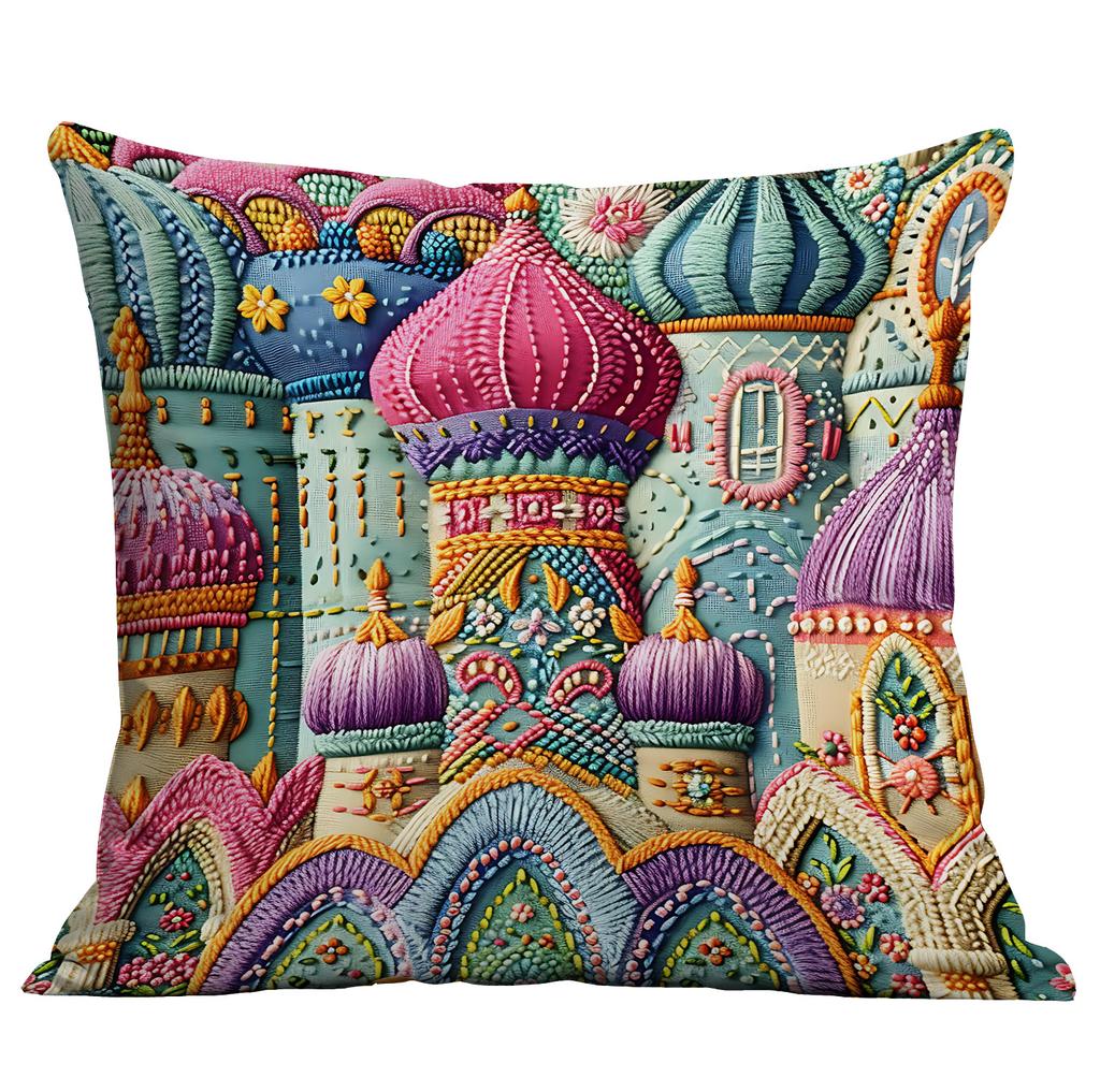 New Retro Creative Ethnic Style Pillowcase Home Living Room Hotel Cushion Pillowcase Decoration
