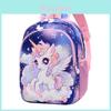 Unicorn Kids Backpack With Breathable Waterproof Oxford Fabric For School And Toddler Use