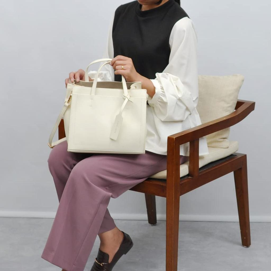 Partition Mini 2-way Tote Bag