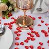 55 Stück Tischstreu-Edelsteine Roter Herz-Edelstein Acryl-Kristall-Edelstein für Vasenfüller Valentinstag Hochzeit Geburtstagsfeier Deko Gastgeschenk