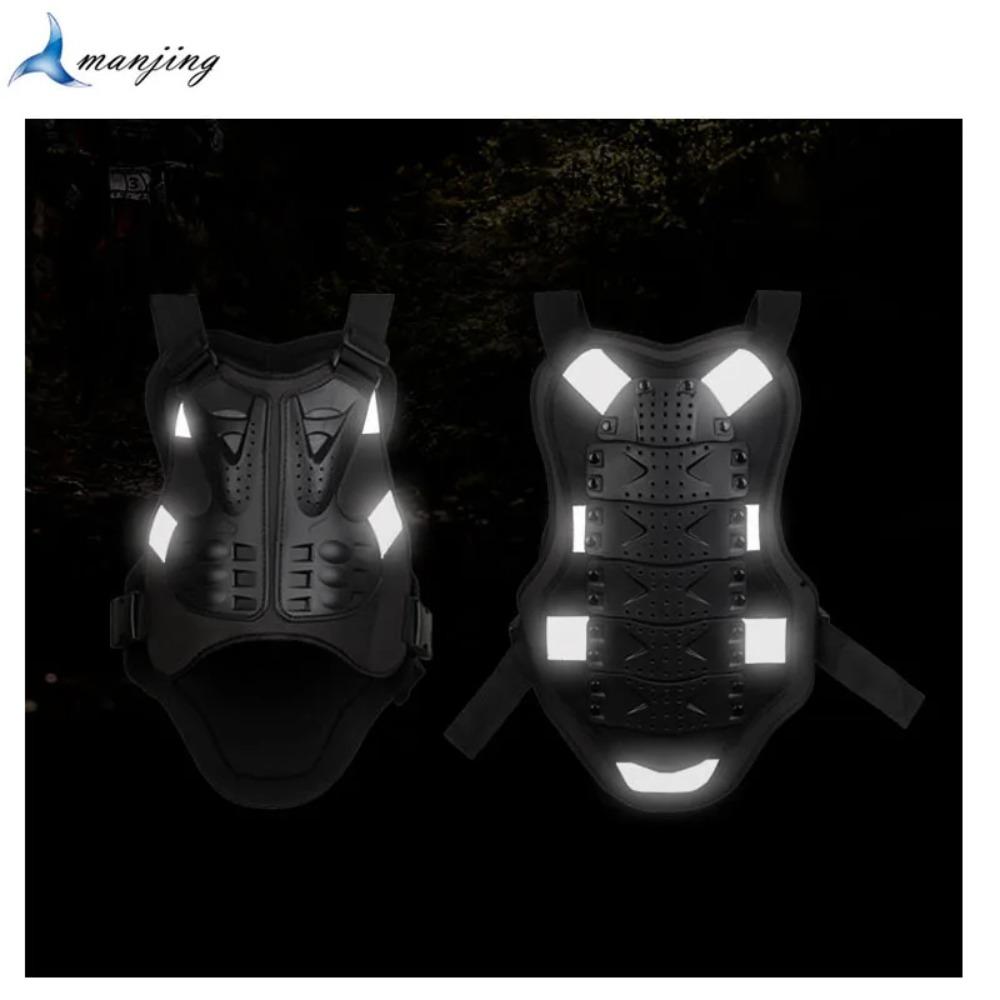 Motorrad Körperpanzerung Brustwirbelsäule Protektor Weste Motocross Skifahren Schlittschuhlaufen Snowboarden Ausrüstung ATV Motorrad Fahrweste für Erwachsene