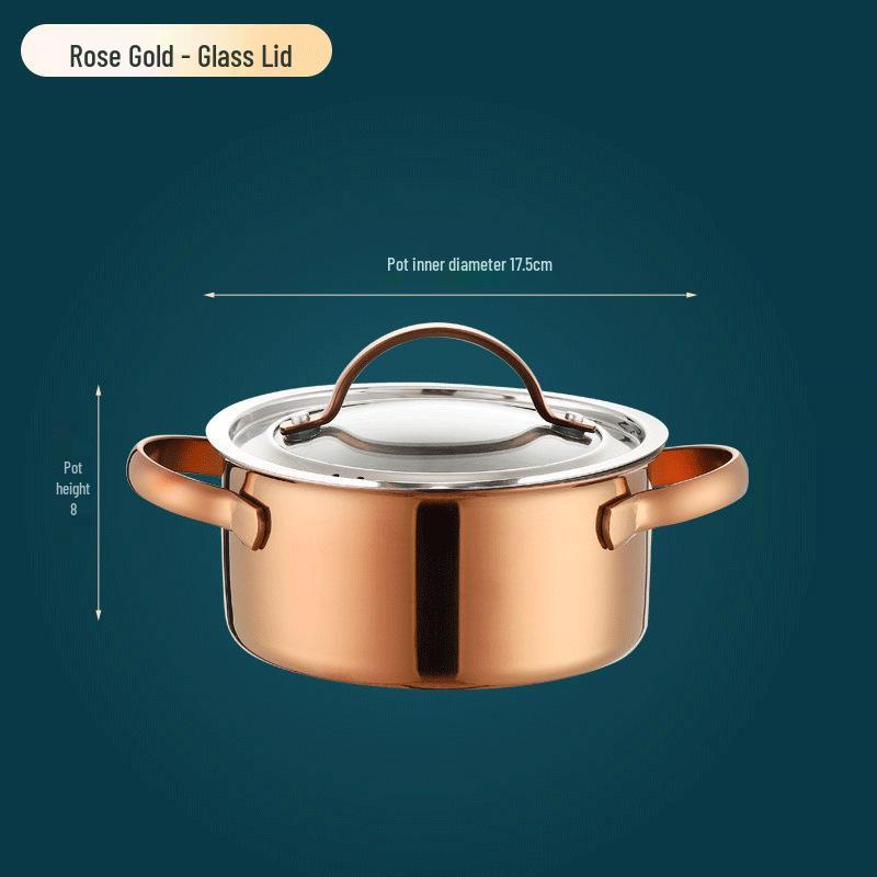 Stainless Steel Single-Person Hot Pot with Alcohol Stove - Portable Self-Service Shabu-Shabu for Home or Restaurant Use