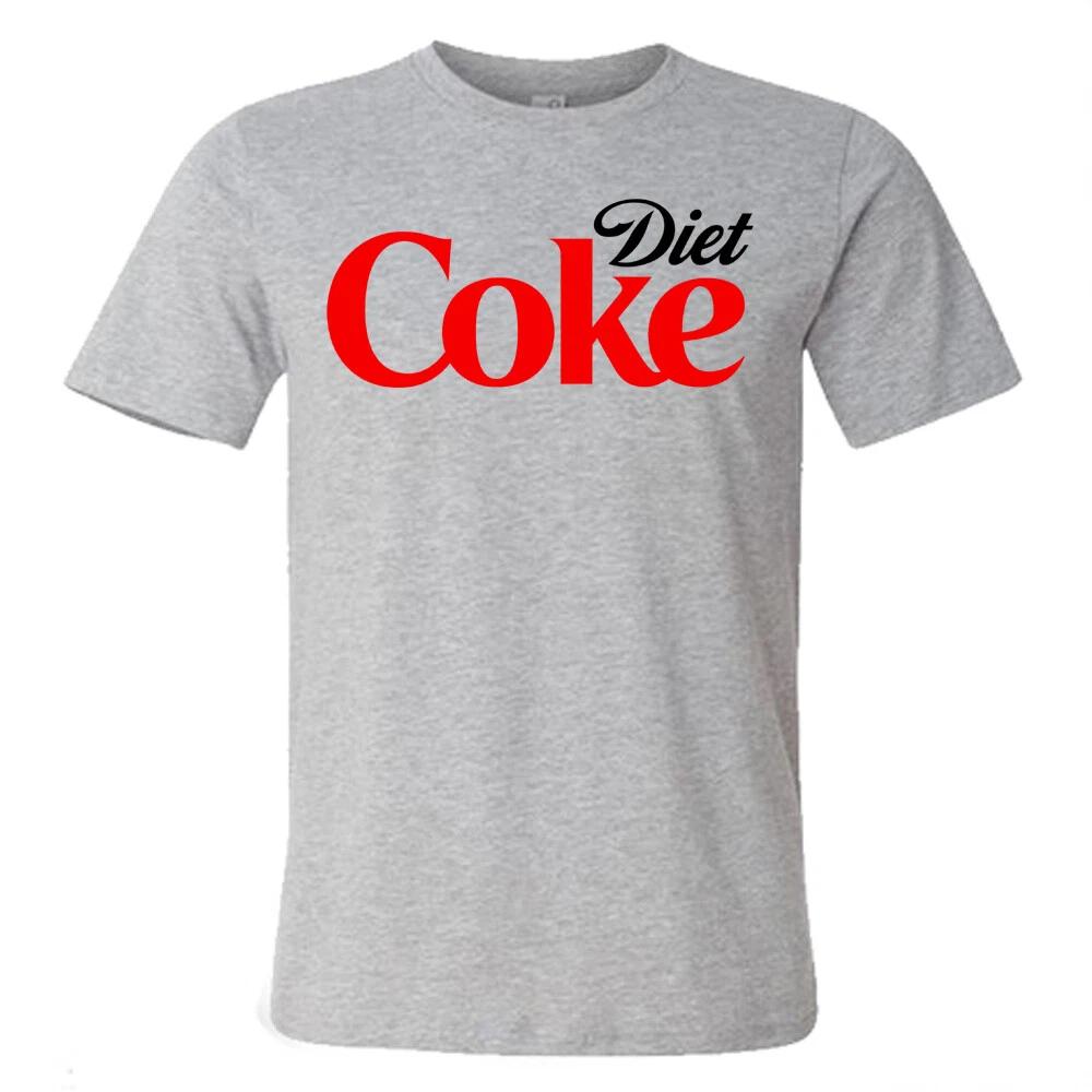 DIET COKE Soda Soft Drink Men s Grey Size S to 5XL S