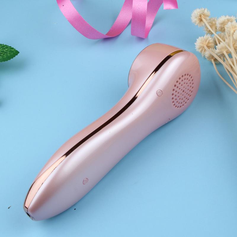 Color Light Vibration Beauty Device: Anti-Wrinkle Skin Rejuvenation Massager with Hot/Cold Therapy and Red/Blue Light