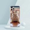 Cute White Baby Rabbits Luxury Phone Case For iPhone 16 15 14 13 12 11 Pro Max XS X XR SE 7 8 Plus soft Silicone Clear Cover