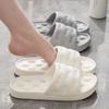 Eva Non Slip Bathroom Shower Slippers Women Leakage Feeling Stepping On Feces Soft Slides Woman Hollow Out Home Flip Flops Mujer