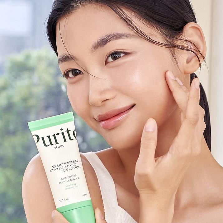 Purito Wonder Releaf Centella Denní opalovací mléko SPF 50+ PA++++ 60 ml