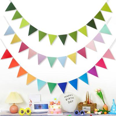 Birthday and Graduation Party Decoration Pennant for Kids' Room, Shopping Mall, Back-to-School, and Kindergarten Classroom Layout