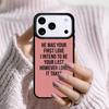 The Vampire Diaries Quotes Art Phone Case For Apple iPhone 17 Air 16E 15 14 Plus 13 12 11 Pro Max Mini Funda Cover