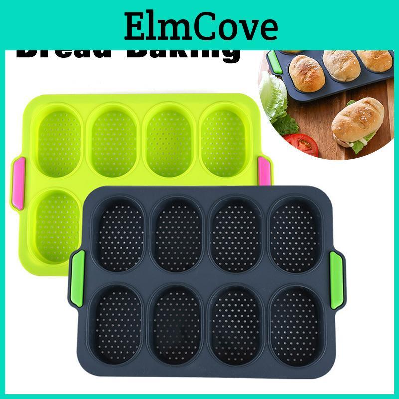 Cake Mold Baking Silicone Food Grade Silicone Baking Pan Nonstick Bottom Tray Kitchen Baking Tools French Bread Tool