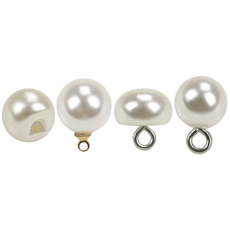 Perle Runder Knopf: Damenpullover, Chiffonblusen, Dekorative Accessoires, Kinderkleidung, Pilzdesign