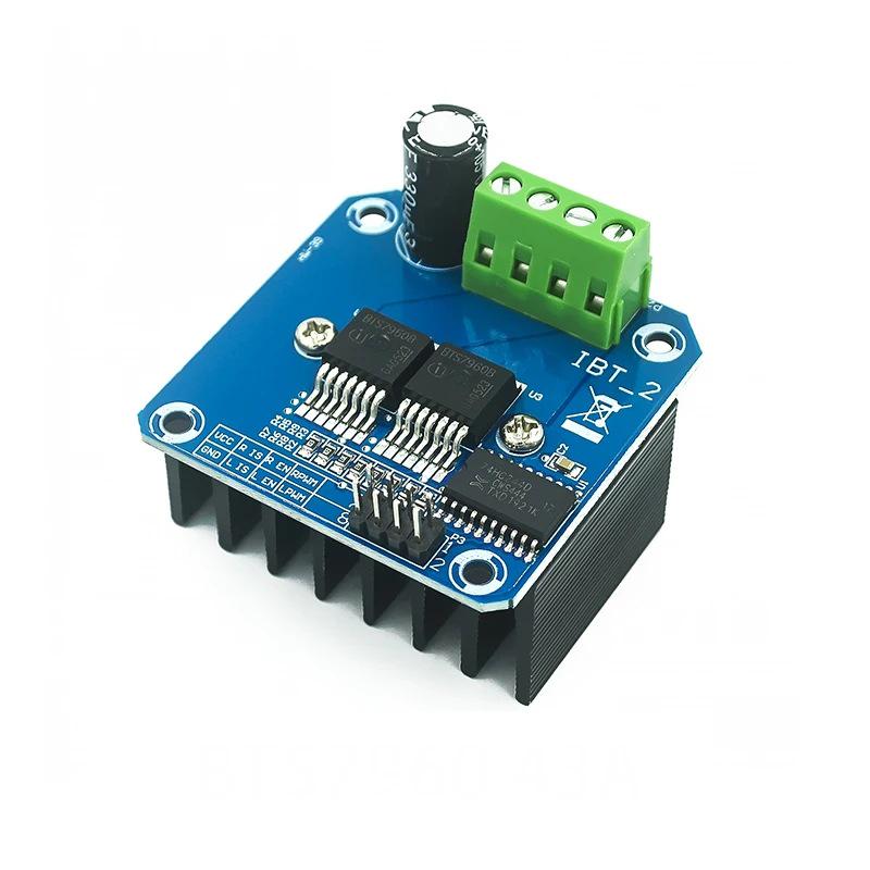 BTS7960 High Power Smart Motor Driver Module - 43A Current Limit with Semiconductor Cooling