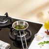 Ergonomic Cool Touch Handle | Three-Layer Durable Construction | Gas Stove & Induction Compatible | Silver | 350 ML