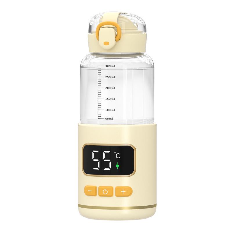 Portable Wireless Baby Formula Maker & Insulated Charging Kettle for Warm Milk On the Go