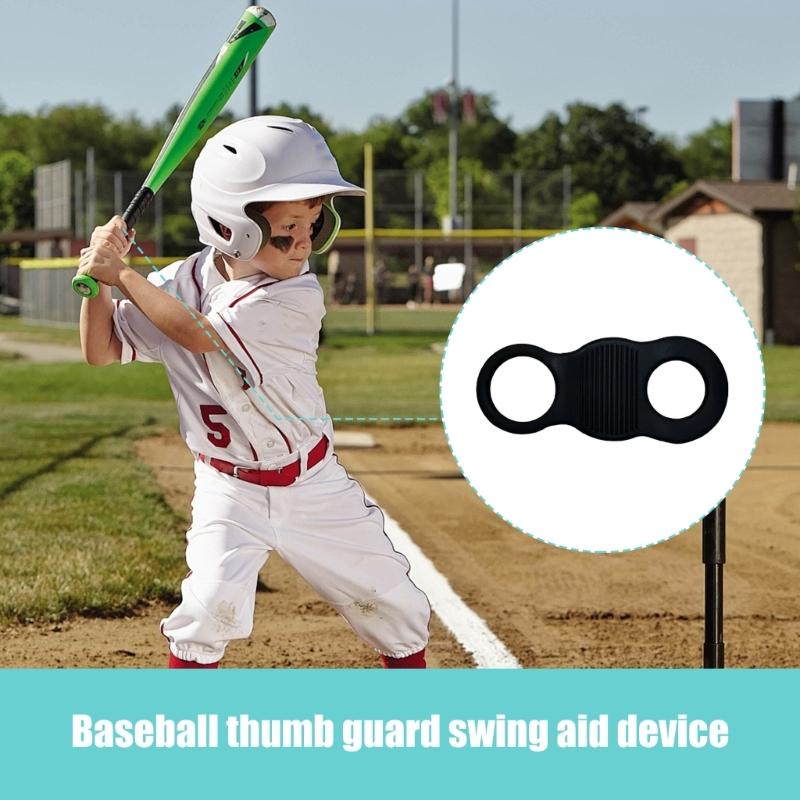 Soft Silicone Baseball Thumb Guards Softball Baseball Batting Grip For Enhances Grip And Injury Prevention Easy to Use