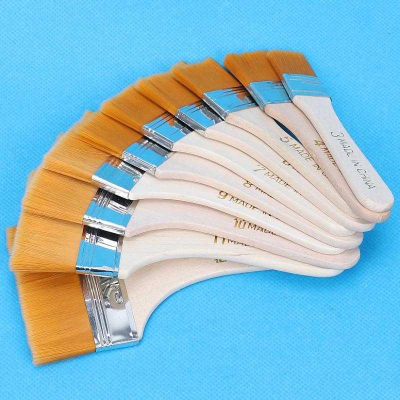 Sada nylonových štětců na olejomalbu č.. 1–12