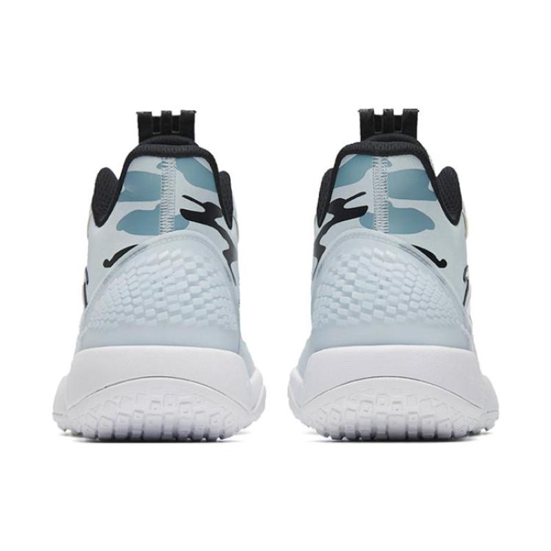 Anta Slip Resistant, Breathable, And Resilient Mid Top Performance Basketball Shoes Teal Blue Sneakers 112241602-8