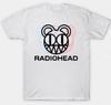 RADIOHEAD Adult S-3XL White Tee English Rock Band Tee Unisex T-Shirt