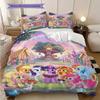 Rainbow Dreams Little Pony Adventure Threepiece Set 1 Duvet Cover 2 Pillowcase Without Core Bedding Set Soft And Comfortable