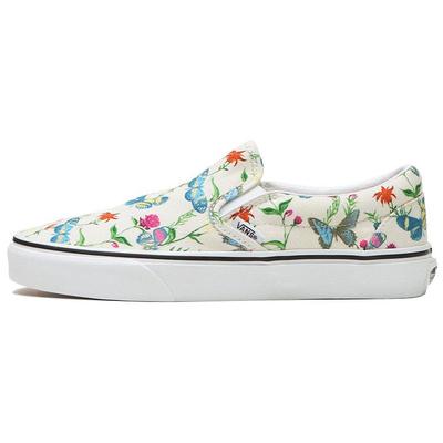 Parks Project X Classic Slip-On Butterfly Floral Unisex Sneakers White Marshmallow True-White VN0A5AO8UC0